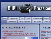 Tablet Screenshot of bhphprices.com